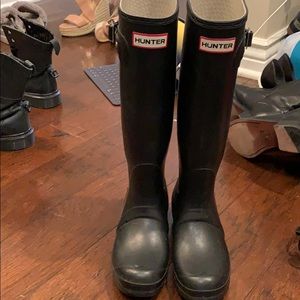 Hunter rain boots
